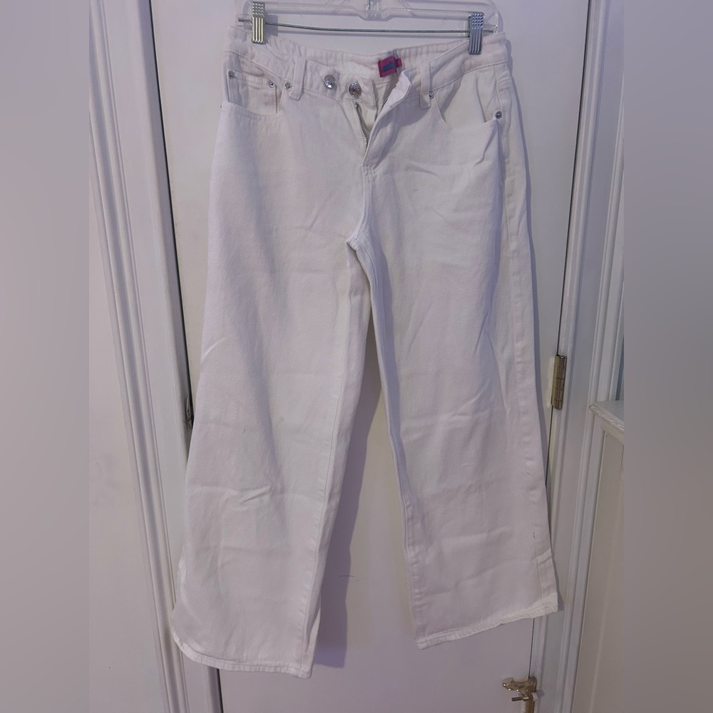 Edikted - Low-Rise White Jeans
